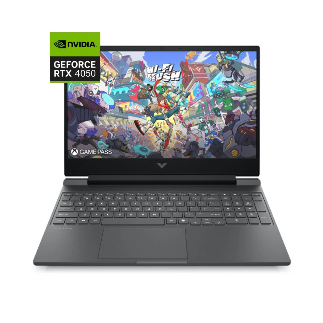 HP Victus 15-FA2104TX, Intel Core i7-13620H , RAM 16GB, SSD 512GB, NVIDIA RTX 4050 6G, 15.6 Inch FHD, Black
