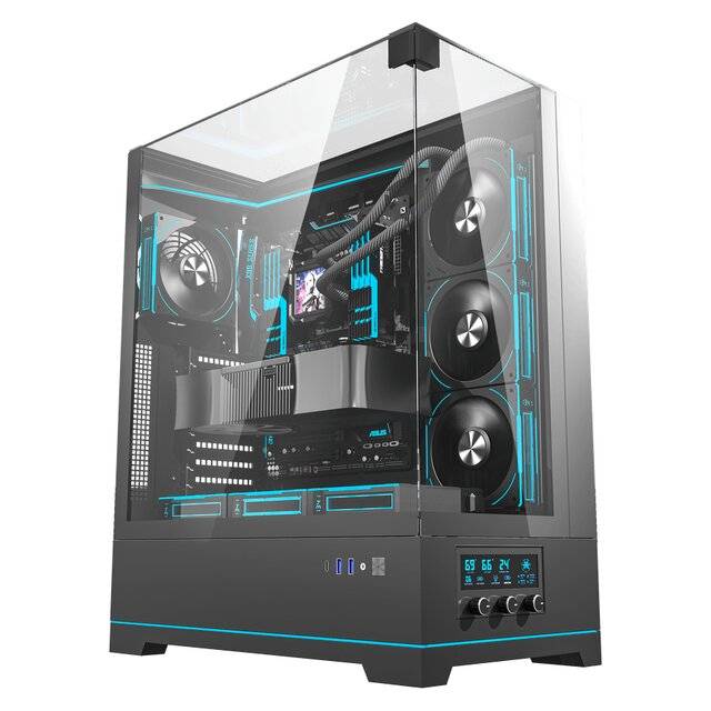 DarkFlash DY450L Pro Case (Black)