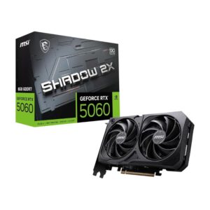 MSI GeForce RTX 5060 Ti SHADOW 2X OC PLUS 8GB GDDR7 Graphics Card