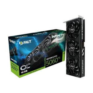 Palit GeForce RTX 5060 Ti Infinity 3 OC 16GB GDDR7 Graphics Card – Black