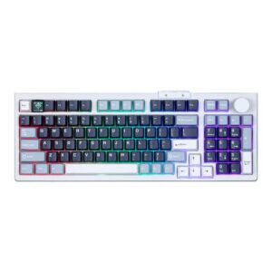 Darmoshark TOP98 Mechanical Keyboard (White)