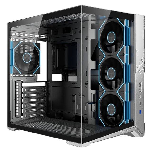 ES-Gaming Zero Max 7-Fan Case (Gray)