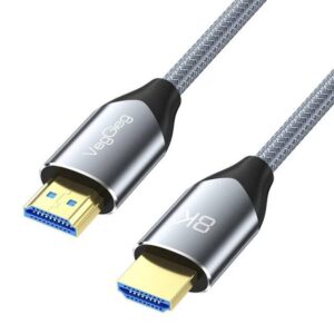 VegGieg V‑H404 HDTV 2.1 Metal Shell 8K (3m) Cable