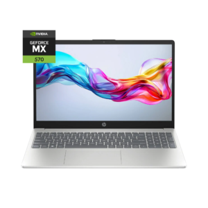 HP 15-FD0174 - Intel Core i7-1355U, RAM 16GB, SSD 512GB, NVIDIA MX570 2GB, 15.6 Inch FHD, Silver
