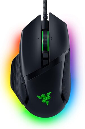 Mouse Razer Basilisk V3 - Wired Optical Gaming with 26K DPI, 11 Programmable Buttons, Chroma RGB, and HyperScroll Tilt Wheel