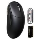 Attack Shark X8 Pro Wired‑2.4G‑BT Mouse (Black)
