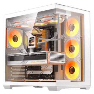 DarkFlash C280 7-Fan Case (White)